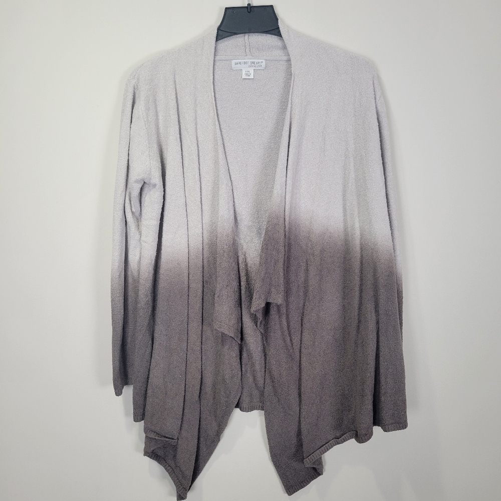 Barefoot Dreams CozyChic Lite Ombre Calypso Wrap Cardigan Super Soft L/XL - Picture 2 of 7